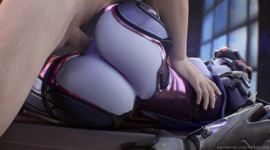Overwatch Widowmaker big ass fuck - (Fpsblyck)