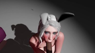 WhiteBunny gives good BlowJob
