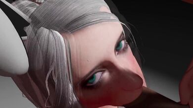 WhiteBunny gives good BlowJob