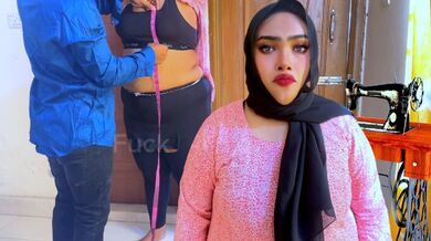 Tailor Fuck A Cute Egypt Customer In Shop!