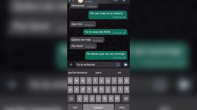 Chat hot, chico de la uni no me quiere pasar o tarea. Pero le mando fotitos sexis y cae