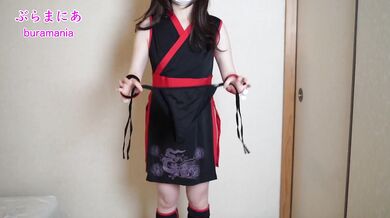 No bra no panties Ninja introduces underwear to change clothes ❤️