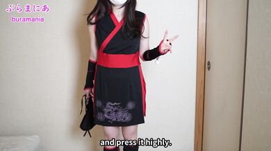 No bra no panties Ninja introduces underwear to change clothes ❤️