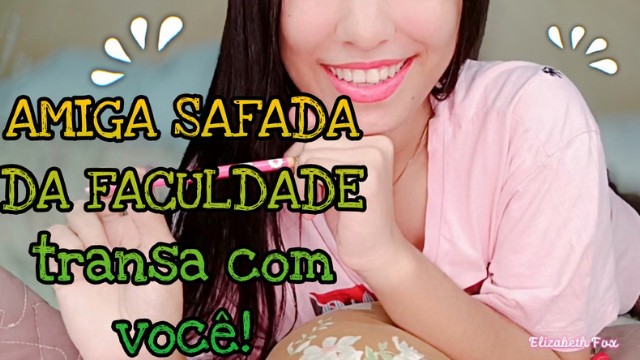JOI- POV amiga safada da faculdade vai na sua casa????/sexo virtual ????/ASMR/roleplay