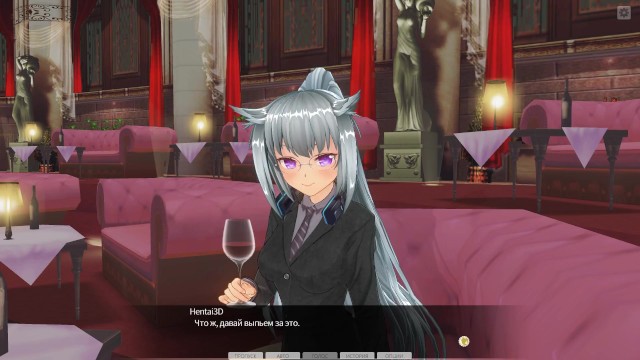 3D HENTAI stepsister masturbation in the room