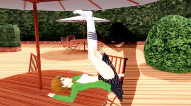 【CHIE SATONAKA】【HENTAI 3D】【PERSONA】