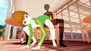 【CHIE SATONAKA】【HENTAI 3D】【PERSONA】