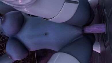 Mass Effect - Liara Gets A Big Dick At The Gloryhole [Blender] (With Sound)