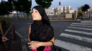 Veiled Iranian Nadja gets fucked publicly in anal AGAIN on the highway and at the hotel!