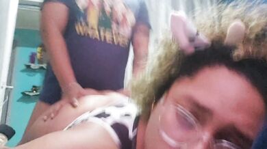 ????POV HALLOWEEN SEX WITH COSTUME | FAT GIRL COW AND NINJA FUCKING HARD | LATINA | DOGGY STYLE BBW