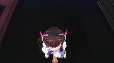 3D HENTAI DVA wants to taste your cum